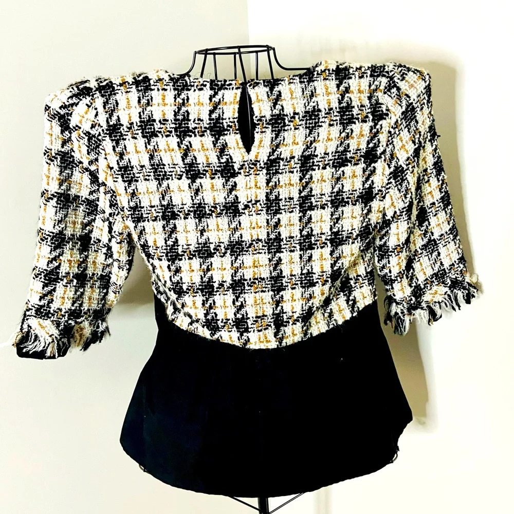 Zara tweed blouse - Picture 8 of 8